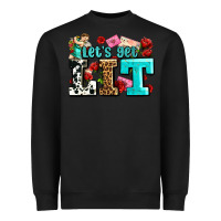 Black valentines day lets get lit Heavyweight Sweatshirt - AdoDesignShop