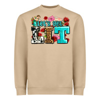 Mushroom valentines day lets get lit Heavyweight Sweatshirt - AdoDesignShop