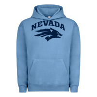 Pigment Pebble Blue nevada wolf pack Urban Hoodie - linhVisuals