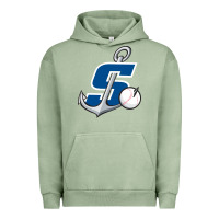 Pigment Oil Green stockton ports baseball Urban Hoodie - linhVisuals
