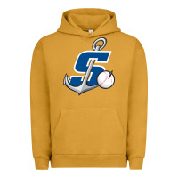 Pigment Peanut Butter stockton ports baseball Urban Hoodie - linhVisuals