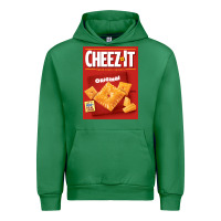 Emerald cheez it original box front sweatshirt Urban Hoodie - linhVisuals