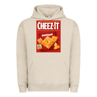 Pigment French Oak cheez it original box front sweatshirt Urban Hoodie - linhVisuals