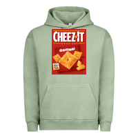 Pigment Oil Green cheez it original box front sweatshirt Urban Hoodie - linhVisuals