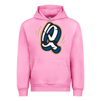 Fuchsia Pink rancho cucamonga quakes Urban Hoodie - linhVisuals