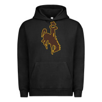 Pigment Black wyoming athletics Urban Hoodie - linhVisuals