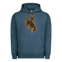 Pigment Midnight Navy wyoming athletics Urban Hoodie - linhVisuals