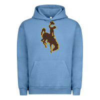 Pigment Pebble Blue wyoming athletics Urban Hoodie - linhVisuals