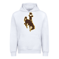 White wyoming athletics Urban Hoodie - linhVisuals