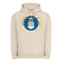 Pigment French Oak department of the air force Urban Hoodie - linhVisuals