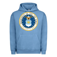Pigment Pebble Blue department of the air force Urban Hoodie - linhVisuals