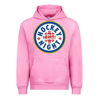 Fuchsia Pink hockey night in canada 1 Urban Hoodie - linhVisuals