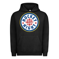 Pigment Black hockey night in canada 1 Urban Hoodie - linhVisuals