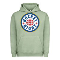Pigment Oil Green hockey night in canada 1 Urban Hoodie - linhVisuals