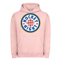Pigment Salmon hockey night in canada 1 Urban Hoodie - linhVisuals