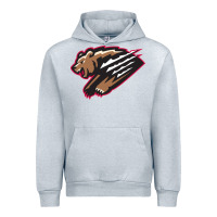 Heather Grey fresno grizzlies baseball Urban Hoodie - linhVisuals
