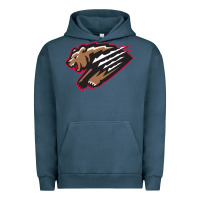 Pigment Midnight Navy fresno grizzlies baseball Urban Hoodie - linhVisuals
