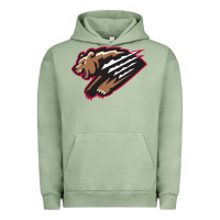 Pigment Oil Green fresno grizzlies baseball Urban Hoodie - linhVisuals