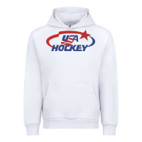 White usa hockey Urban Hoodie - linhVisuals