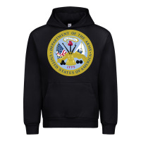Black department of the army Urban Hoodie - linhVisuals