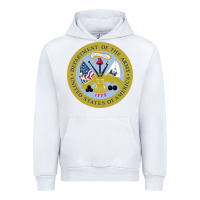 White department of the army Urban Hoodie - linhVisuals