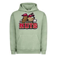 Pigment Oil Green modesto nuts baseball Urban Hoodie - linhVisuals