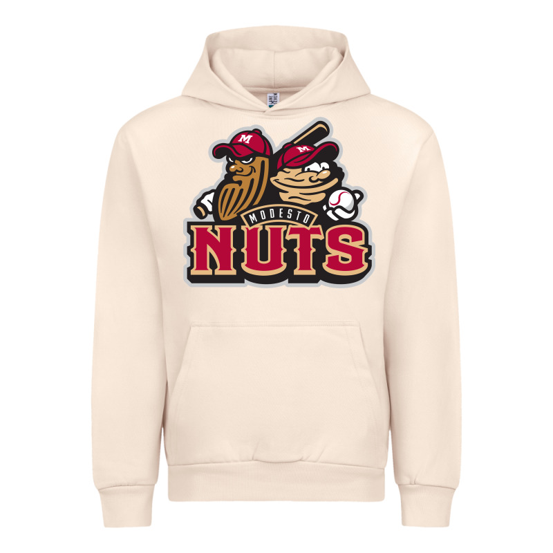 Modesto Nuts Baseball Urban Hoodie by linhVisuals | Teevron