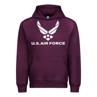 Mauve Wine us air force Urban Hoodie - linhVisuals