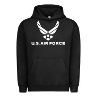 Pigment Black us air force Urban Hoodie - linhVisuals