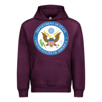 Mauve Wine us department of state 2 Urban Hoodie - linhVisuals