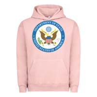 Pigment Salmon us department of state 2 Urban Hoodie - linhVisuals