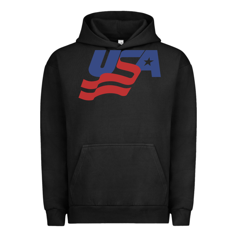 Usa Hockey Simple Urban Hoodie by linhVisuals | Teevron