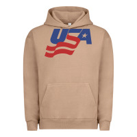 Pigment Burro usa hockey simple Urban Hoodie - linhVisuals