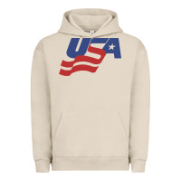 Pigment French Oak usa hockey simple Urban Hoodie - linhVisuals