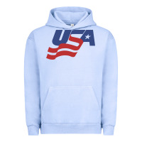 Pigment Grape Ice usa hockey simple Urban Hoodie - linhVisuals