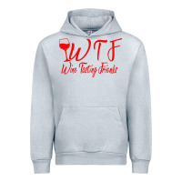Heather Grey wine tasting friends Urban Hoodie - linhVisuals