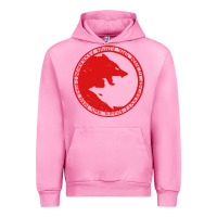 Fuchsia Pink fenrir wolf of odin Urban Hoodie - linhVisuals