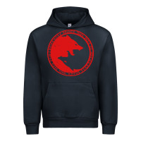 Navy fenrir wolf of odin Urban Hoodie - linhVisuals