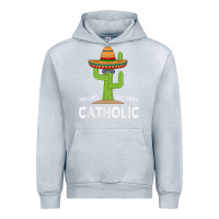 Heather Grey fun catholicism humor meme saying  funny catholic t shirt Urban Hoodie - linhVisuals