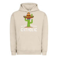 Pigment French Oak fun catholicism humor meme saying  funny catholic t shirt Urban Hoodie - linhVisuals