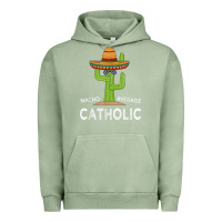Pigment Oil Green fun catholicism humor meme saying  funny catholic t shirt Urban Hoodie - linhVisuals