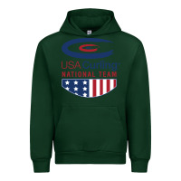 Forest Green usa curling team Urban Hoodie - linhVisuals