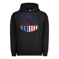 Pigment Black usa curling team Urban Hoodie - linhVisuals
