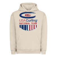 Pigment French Oak usa curling team Urban Hoodie - linhVisuals