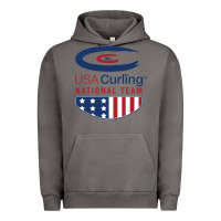 Pigment Tornado usa curling team Urban Hoodie - linhVisuals