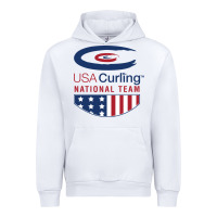 White usa curling team Urban Hoodie - linhVisuals