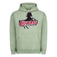 Pigment Oil Green the dominican chargers Urban Hoodie - linhVisuals