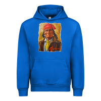 Cobalt geronimo apache warrior native american t shirt Urban Hoodie - linhVisuals