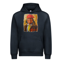 Navy geronimo apache warrior native american t shirt Urban Hoodie - linhVisuals