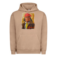 Pigment Burro geronimo apache warrior native american t shirt Urban Hoodie - linhVisuals